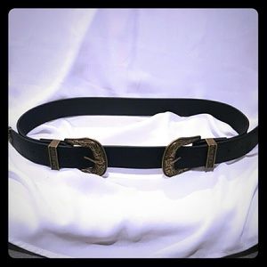 Double buckle belt