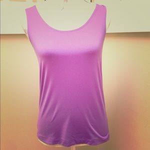 Chicos purple / lavender tank top