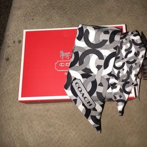 NWT Coach scarf