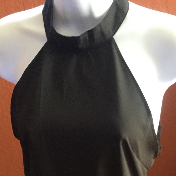 🆕Sexy Backless Halter Mini Dress - Picture 2 of 4