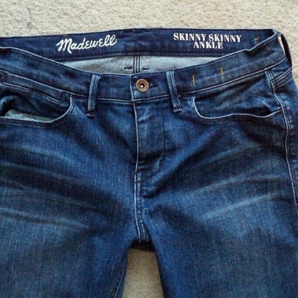 Madewell Sz 29 128 Skinny Ankle Jeans