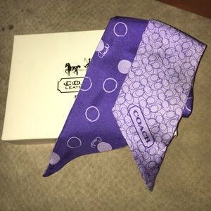 Coach scarf
