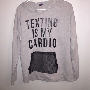 Material girl sweatshirt