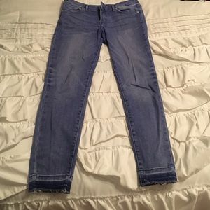 Lightly Distressed Jeggings