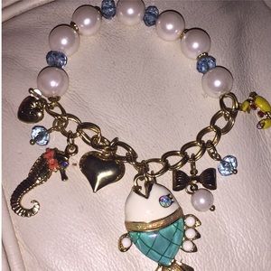 Betsey Johnson Charm Bracelet