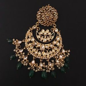 Indian chandbalis earrings