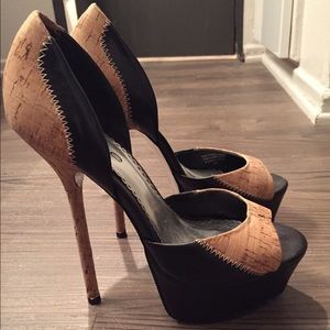 Bebe Platform Heels Size 6.5