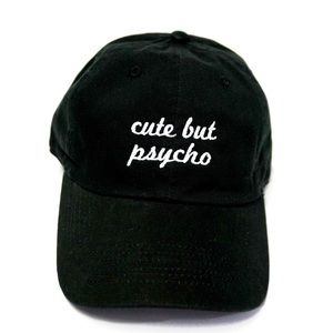 Cute But Psycho Baseball Cap