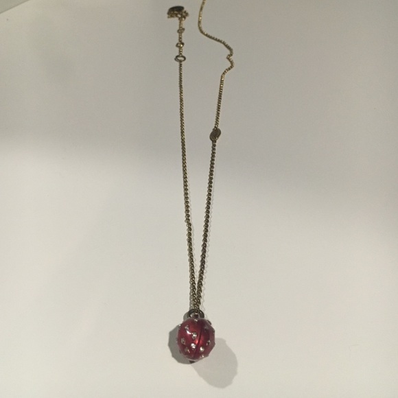 Juicy Couture strawberry necklace