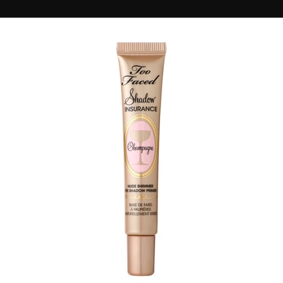 Too faced shadow insurance in champagne