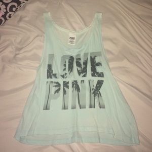 Blue Pink tank top