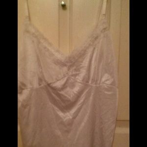 White lace cami