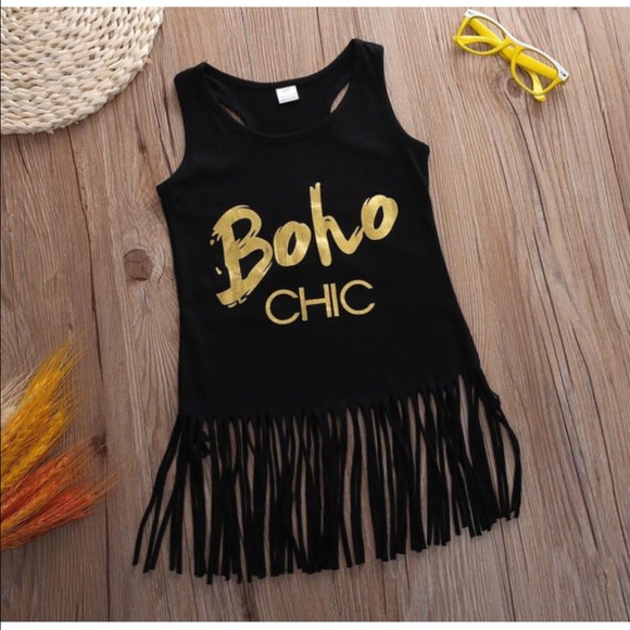 Boho Chic Kids Tunic - Picture 2 of 2