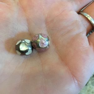 Pandora heart beads