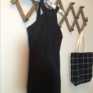 Black Halter Dress