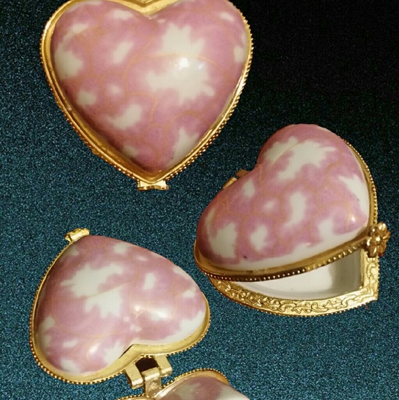 Jewelry Box SMALL Trinket Box 1.5 to 2" Genuine ha - Picture 2 of 5