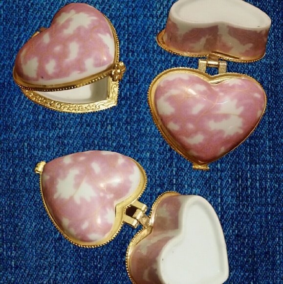 Jewelry Box SMALL Trinket Box 1.5 to 2" Genuine ha - Picture 3 of 5