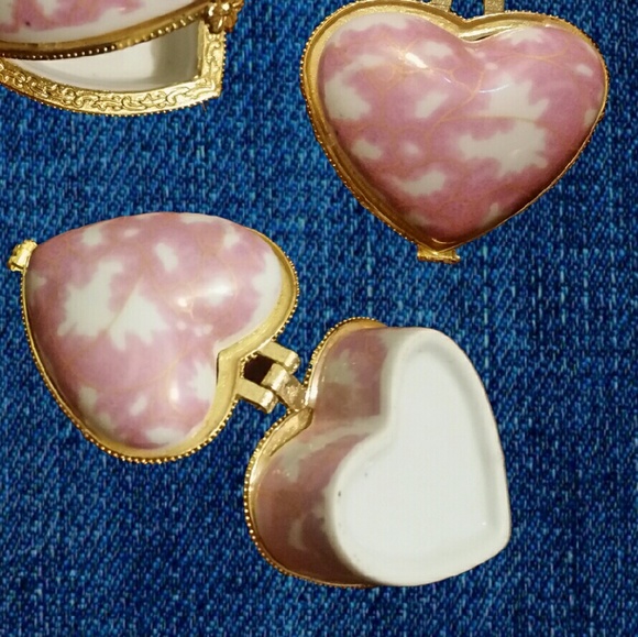 Jewelry Box SMALL Trinket Box 1.5 to 2" Genuine ha - Picture 4 of 5