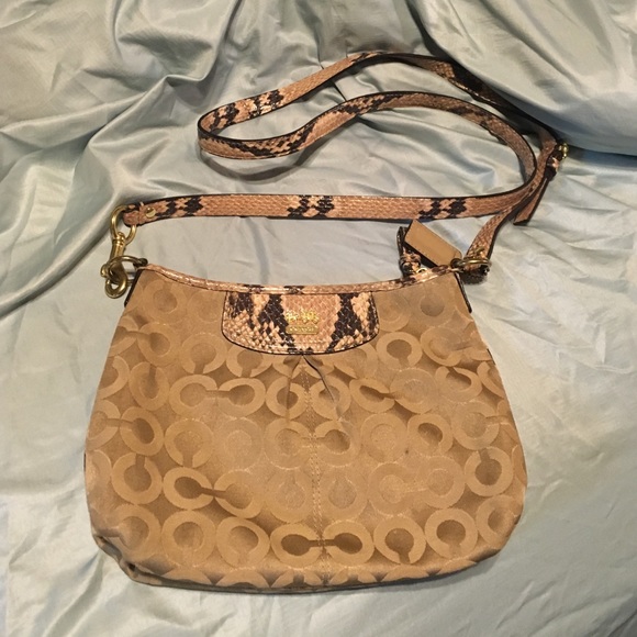 Coach small cross body purse