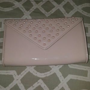Aldo Nude Clutch NWT