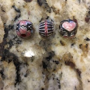 Pandora heart flower and jewel