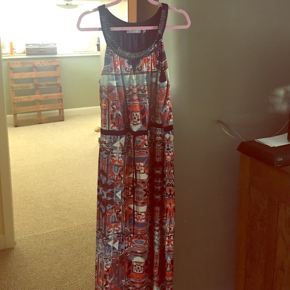 Printed Maxi Dress