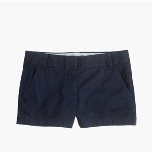 J.Crew navy chino shorts