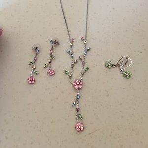Cookie Lee necklace and earring set/PRICE DROP