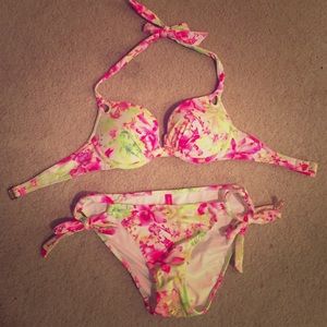 Victoria Secret bright fun swim suit!
