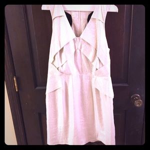 Beautiful ivory & gold dress TopShop