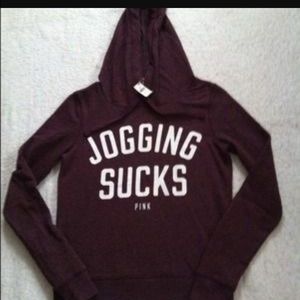 ISO vs pink jogging sucks hoodie small Euc or new