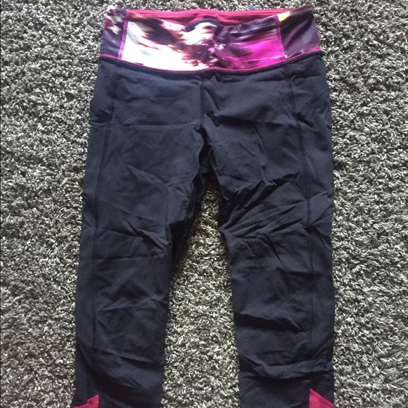 Lululemon workout Capri length