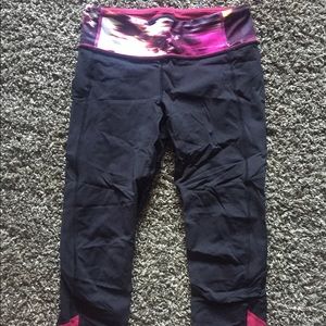 Lululemon workout Capri length