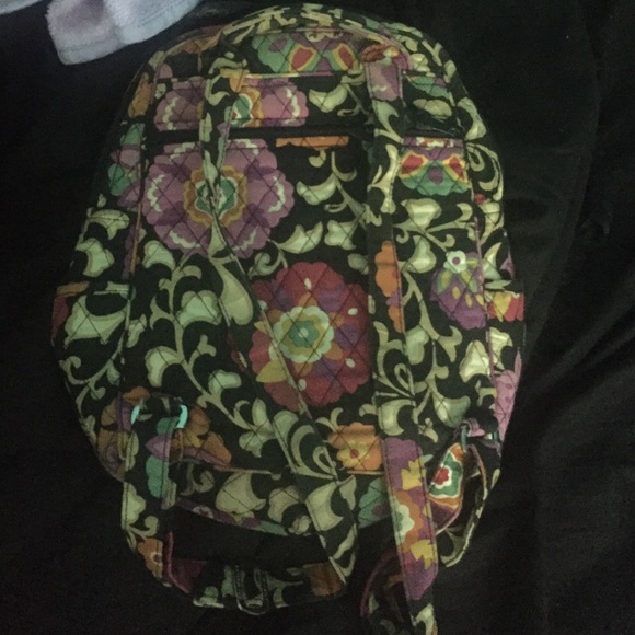 Vera Bradley small back pack - Picture 2 of 2