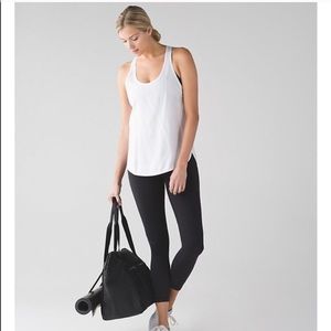 Lululemon white tank. Worn once