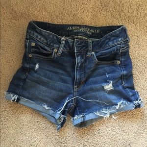 AEO HIGH RISE SHORTS