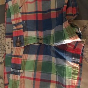 Holister plaid shorts great condition