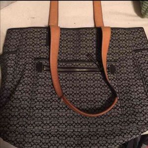 Coach large tote