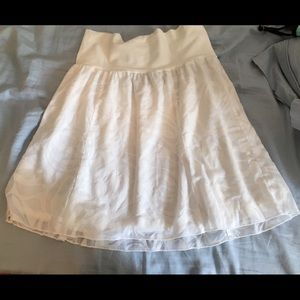 White Ann Taylor LOFT skirt
