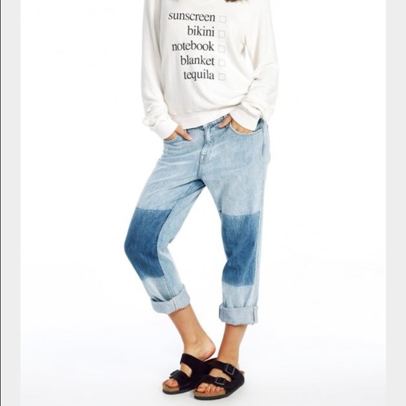Wildfox Traveling Boyfriend Jean - Picture 4 of 4