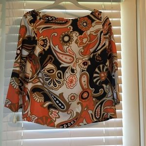 Jcrew boatneck blouse size 4