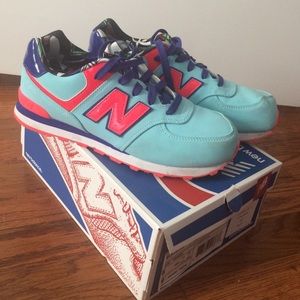 New balance 574 kids 5 run big women's 6