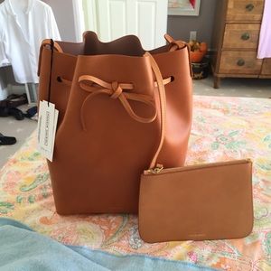Brand new mansur gavriel large bucket bag