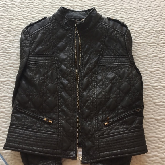 Chocolate Brown Leather Jacket