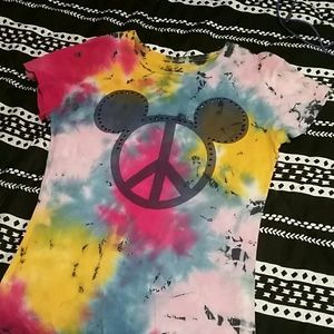 Tie Dyed Mickey Mouse Tee