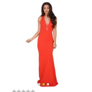 Windsor Coral/ Orange Prom & Wedding Dress