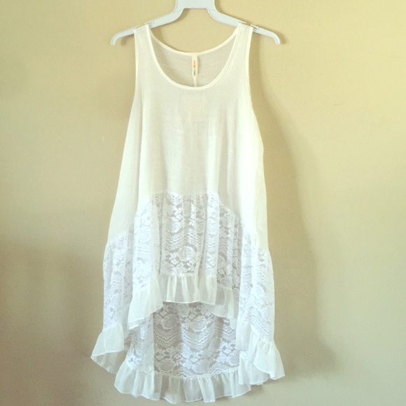 Beautiful New White top with Lace😍 - Picture 1 of 1