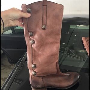 Arturo Chiang Enchant Whiskey Brown Leather Boot