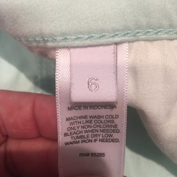 Mint Green Express Skinny Jeans - Picture 4 of 4