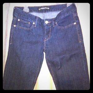 Express, Straight leg/ barely boot cut jeans